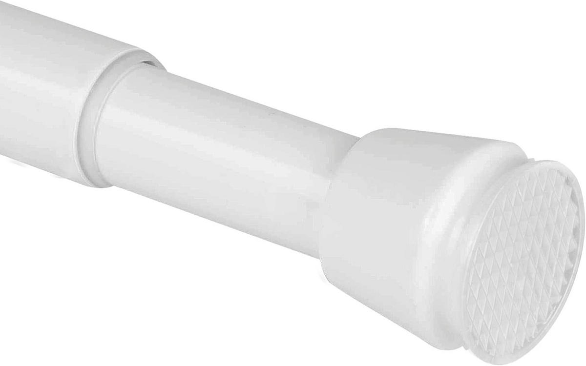 DUSCHSTANGE Neptun 115-200cm Weiß - Weiß, Metall (115cm) - BoMoe