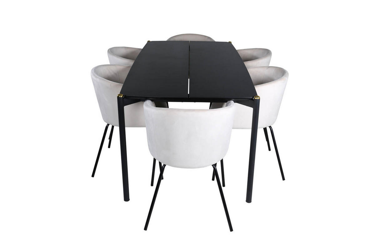 TISCHGRUPPE Beige - Beige, Holzwerkstoff (90/75/190cm) - ebuy24