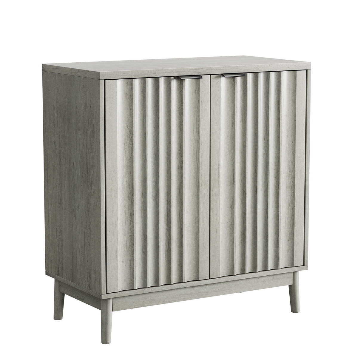 KOMMODE Grau 80/39.80/85.80 cm - Grau, Holzwerkstoff (39.8/85.8/80cm) - Urban Meuble