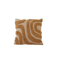 DEKOKISSEN Sakala Braun 45/45 cm - Braun, Textil (45/45cm) - Light & Living