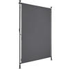 KLEMMMARKISE Taija,leichtgängige Handkurbel,dunkelgrau - Dunkelgrau, Kunststoff (108/310cm) - tectake