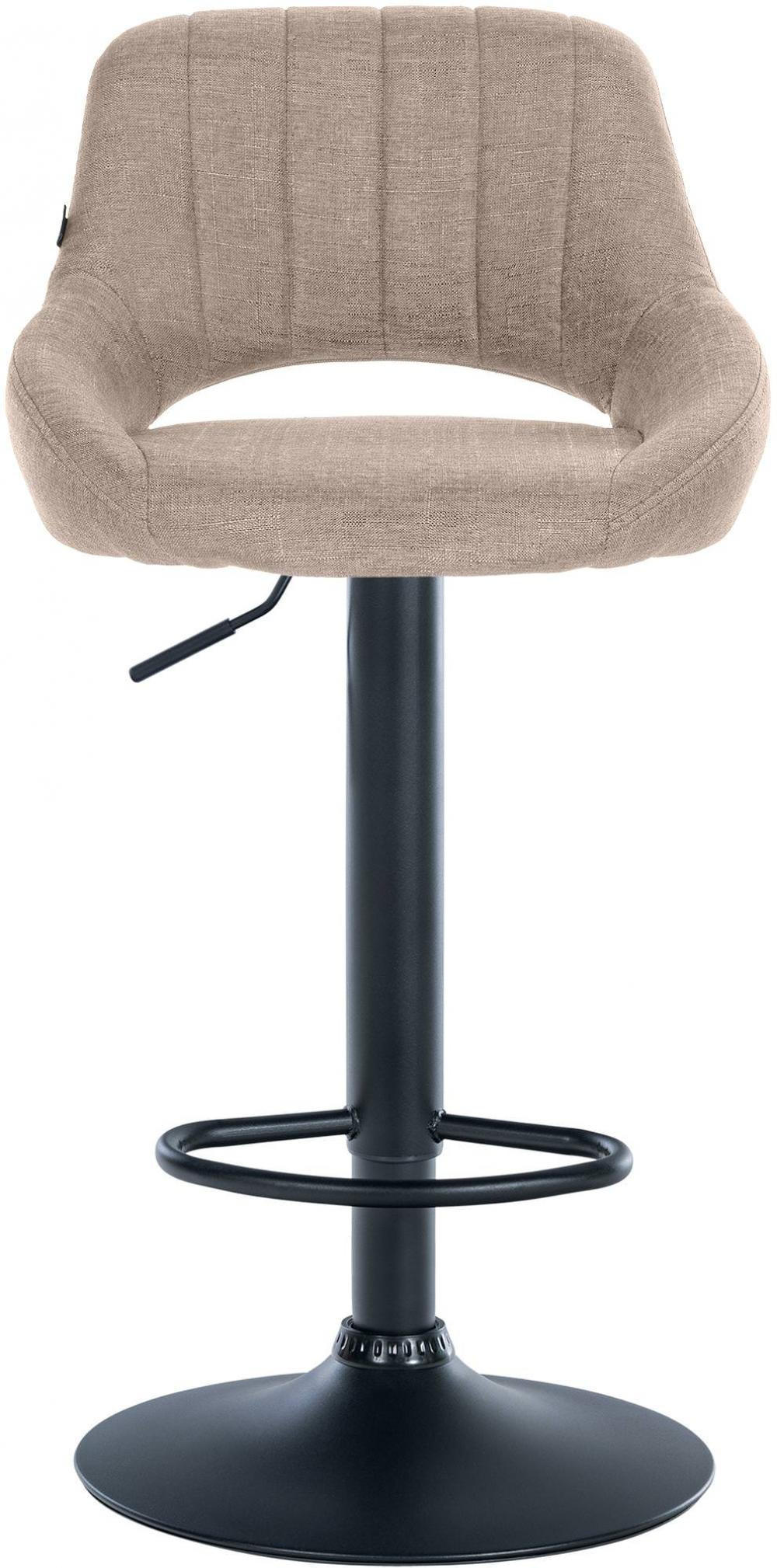 BARHOCKER 2er Set Stoff taupe - Taupe, Textil (47/85/48cm) - CLP