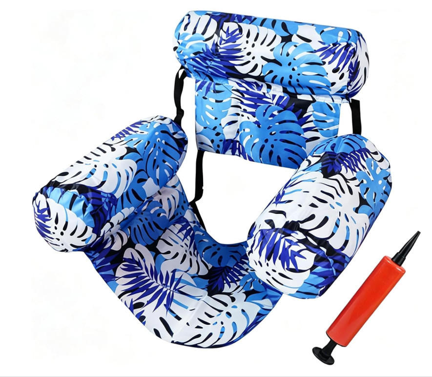 SCHWIMMSESSEL,BLAU, 90 x 40,5 x 61 cm - Blau, Kunststoff (90/40.5/61cm) - Weltevree