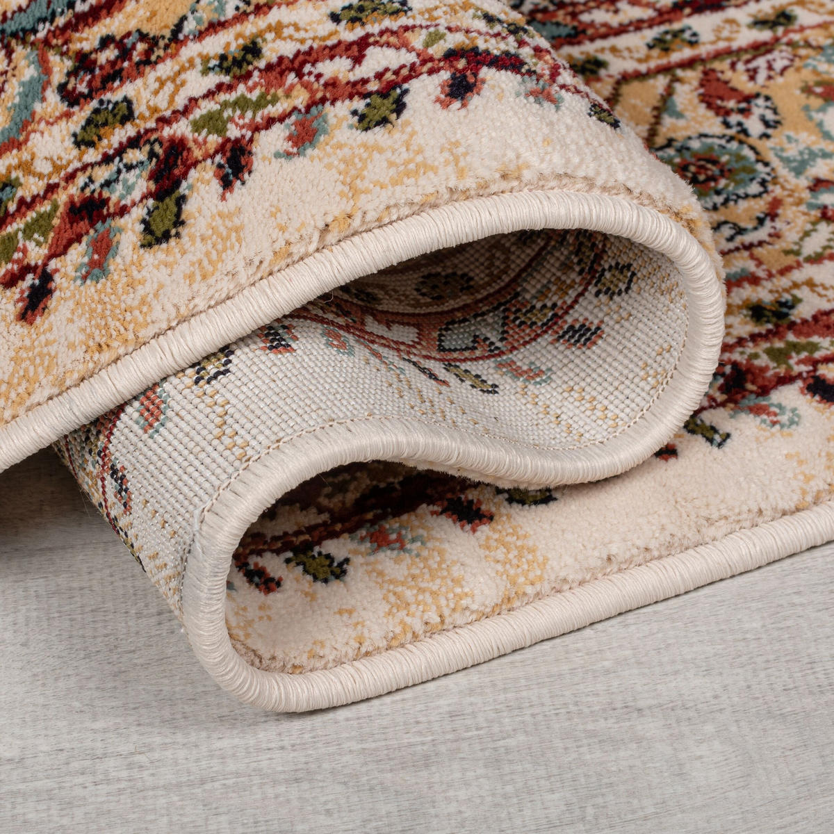 TEPPICH Hochflor GLAZERT in Natur, im Berber-Stil, aus Polypropylen, 160 x 230 cm - Naturfarben, Textil (160/230cm) - KADIMA DESIGN