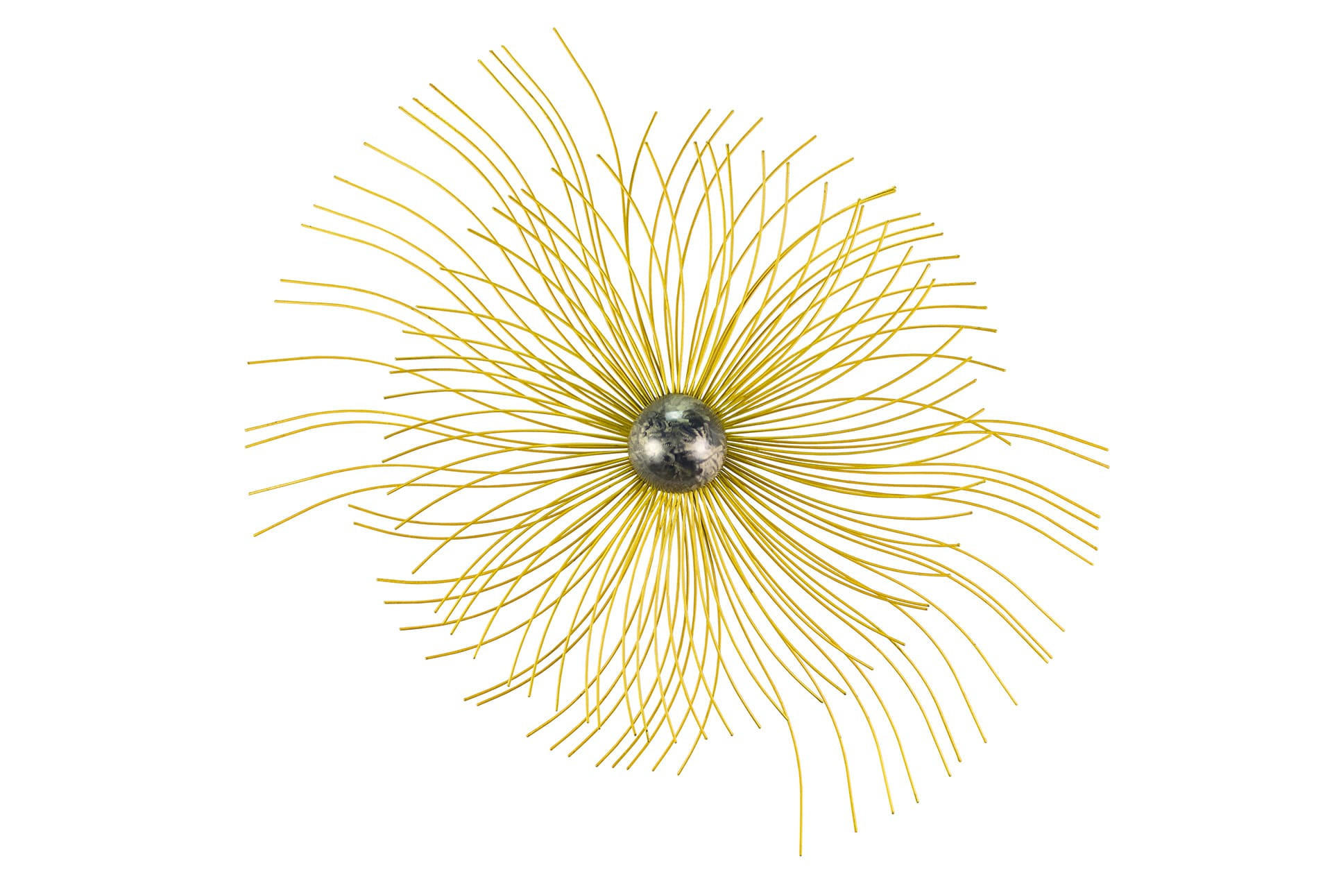 WANDDEKO Gold 80/65 cm - Goldfarben, Metall (2.46/65/11cm) - KUNSTLOFT