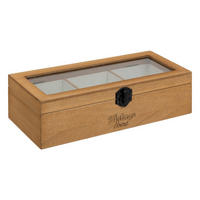 SCHMUCKKÄSTCHEN Be Vintage 25/6,8/10,5 cm - Braun, Holzwerkstoff (6.8/10.5/25cm) - Atmosphera Createur d´interieur
