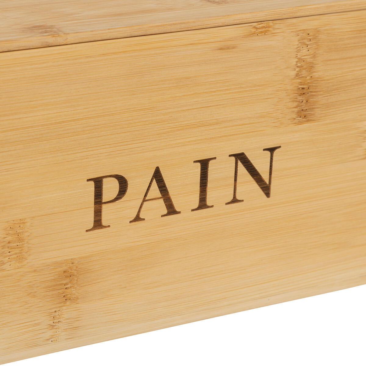 BROTKASTEN Bambus Pain 33,2/20,2/12,7 cm - Braun, Naturmaterialen (20.2/12.7/33.2cm) - 5five Simply Smart