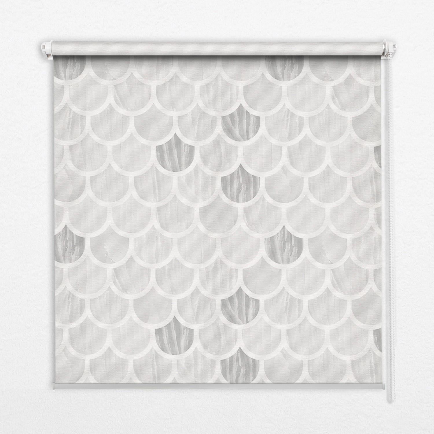 INNENROLLO - Fensterrollo - Rollo - 70x140 cm - Graustufen - Grau, Kunststoff (70/140/0.5cm) - TULUP