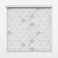 VNÚTORNÁ roleta - okenná roleta - roleta - 140x140 cm - Šedé stupnice - sivá, plast (140/140/0.5cm) - TULUP