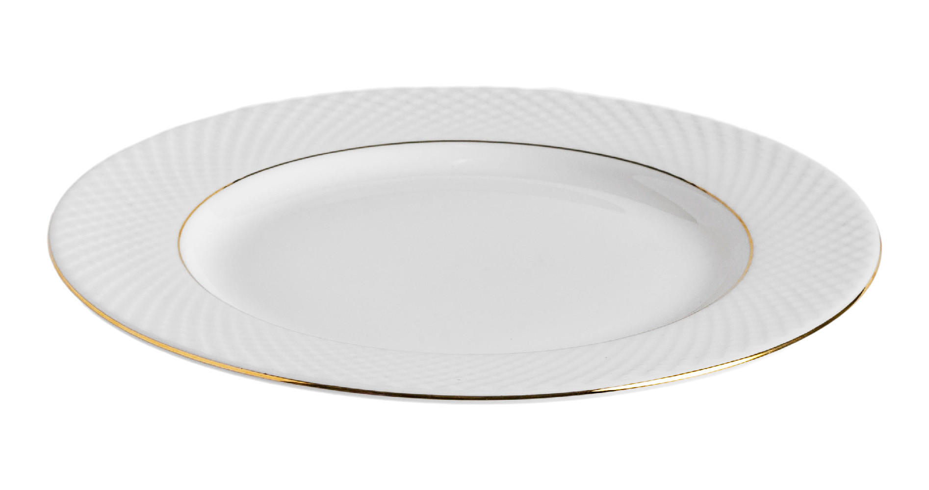 DESSERTTELLER Eleni - Weiß, Keramik (20.3cm) - home&you