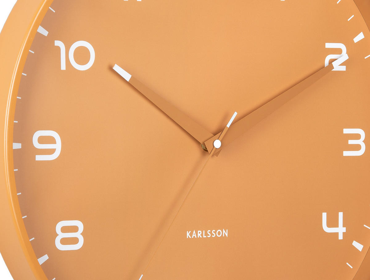 WANDUHR Orgullo Ø40 cm - Gelb, Metall (40/4.3/40cm) - Karlsson