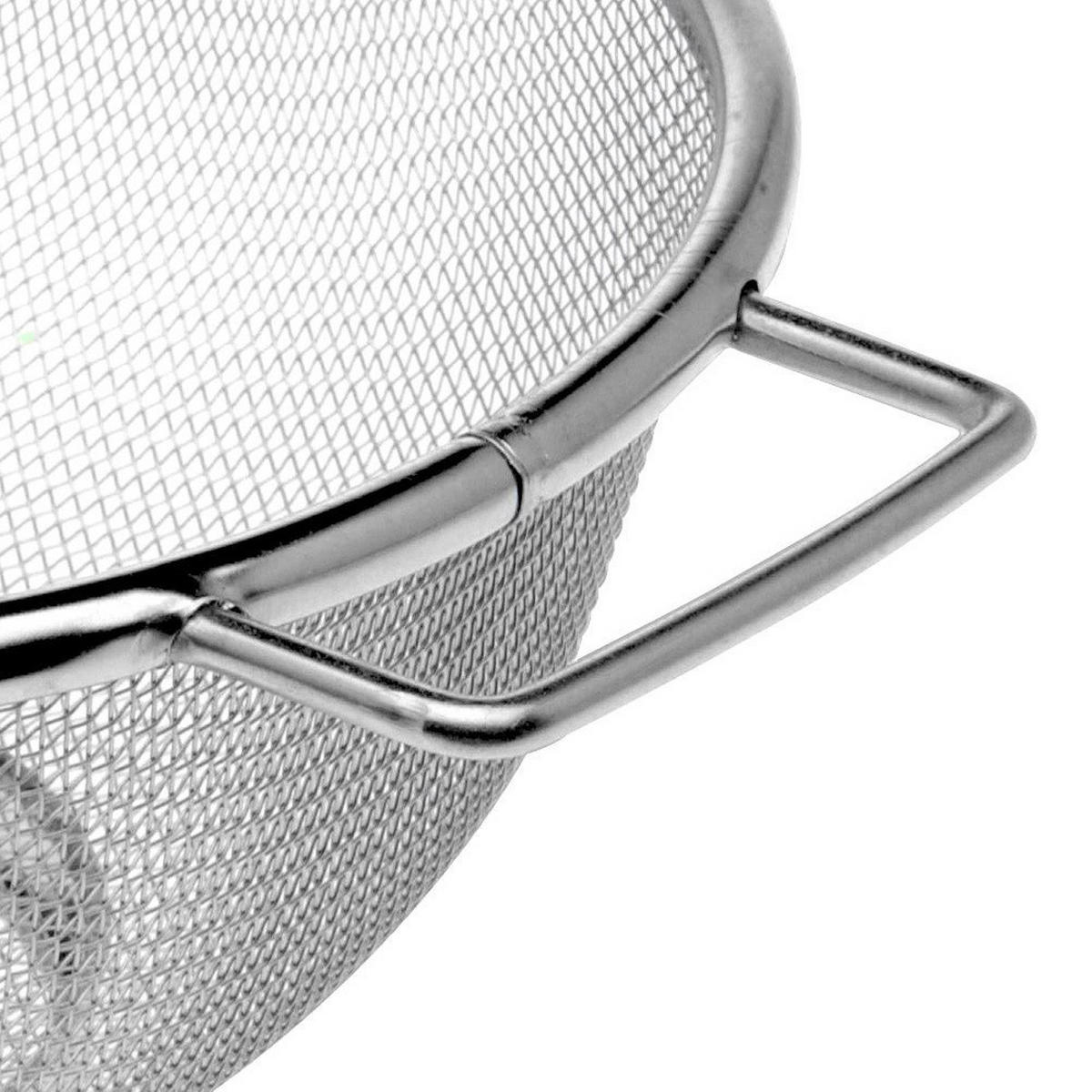 KÜCHENSIEB Silber 20 cm - Silberfarben, Metall (20cm) - Excellent Houseware