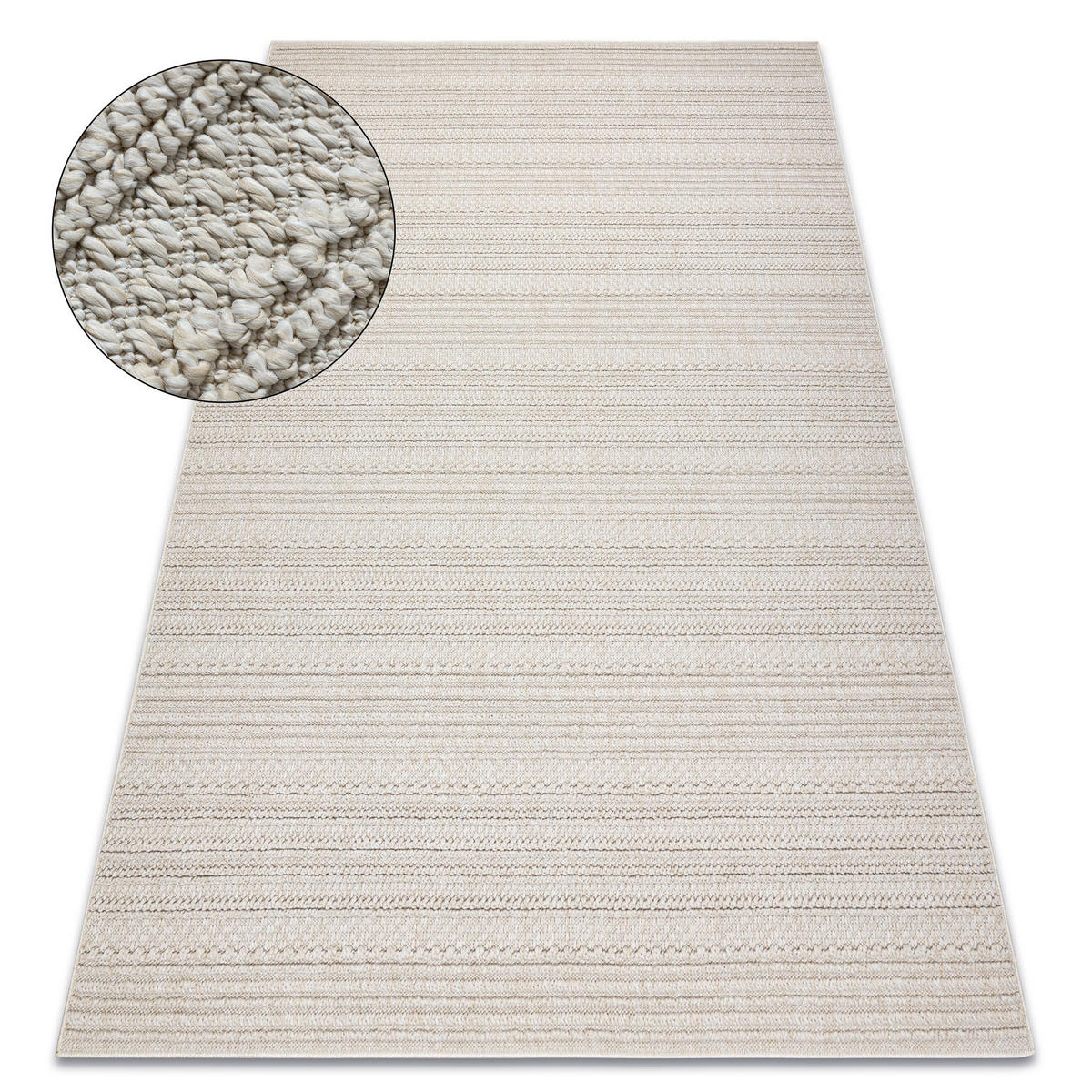 TEPPICH Origi 160/220 cm - Creme, Textil (160/220cm) - rugsX