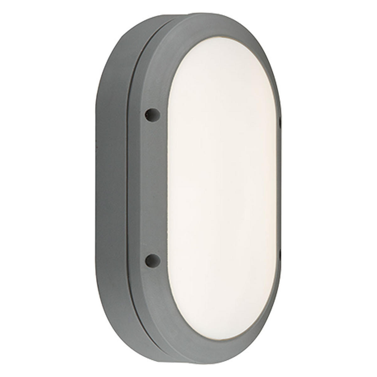 LED AUSSEN-WANDLEUCHTE Silber Metallic - Silberfarben, Kunststoff (13.3/5.8/21.6cm) - Globo Lighting