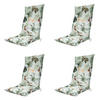 GARTENSTUHLKISSEN Grasse 123/50 cm 4er-Set - Grün, Textil (50/7/123cm) - Madison