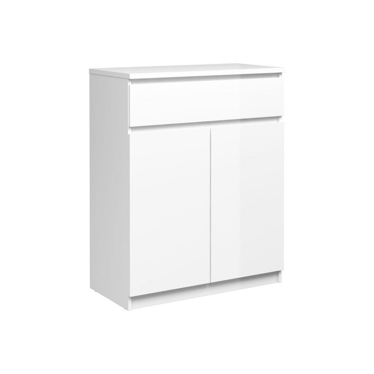 SIDEBOARD weiß - Weiß, Holzwerkstoff (80/100/40cm) - ebuy24