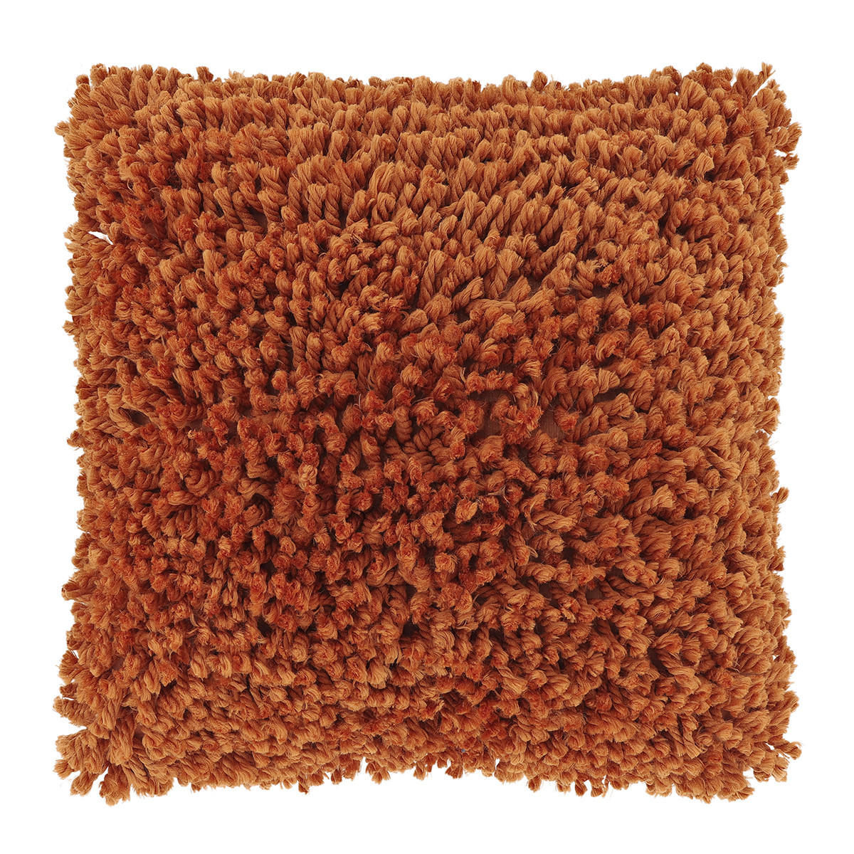 DEKOKISSEN Ray Orange 45/45/8 cm - Orange, Textil (45/45cm) - Unique Living