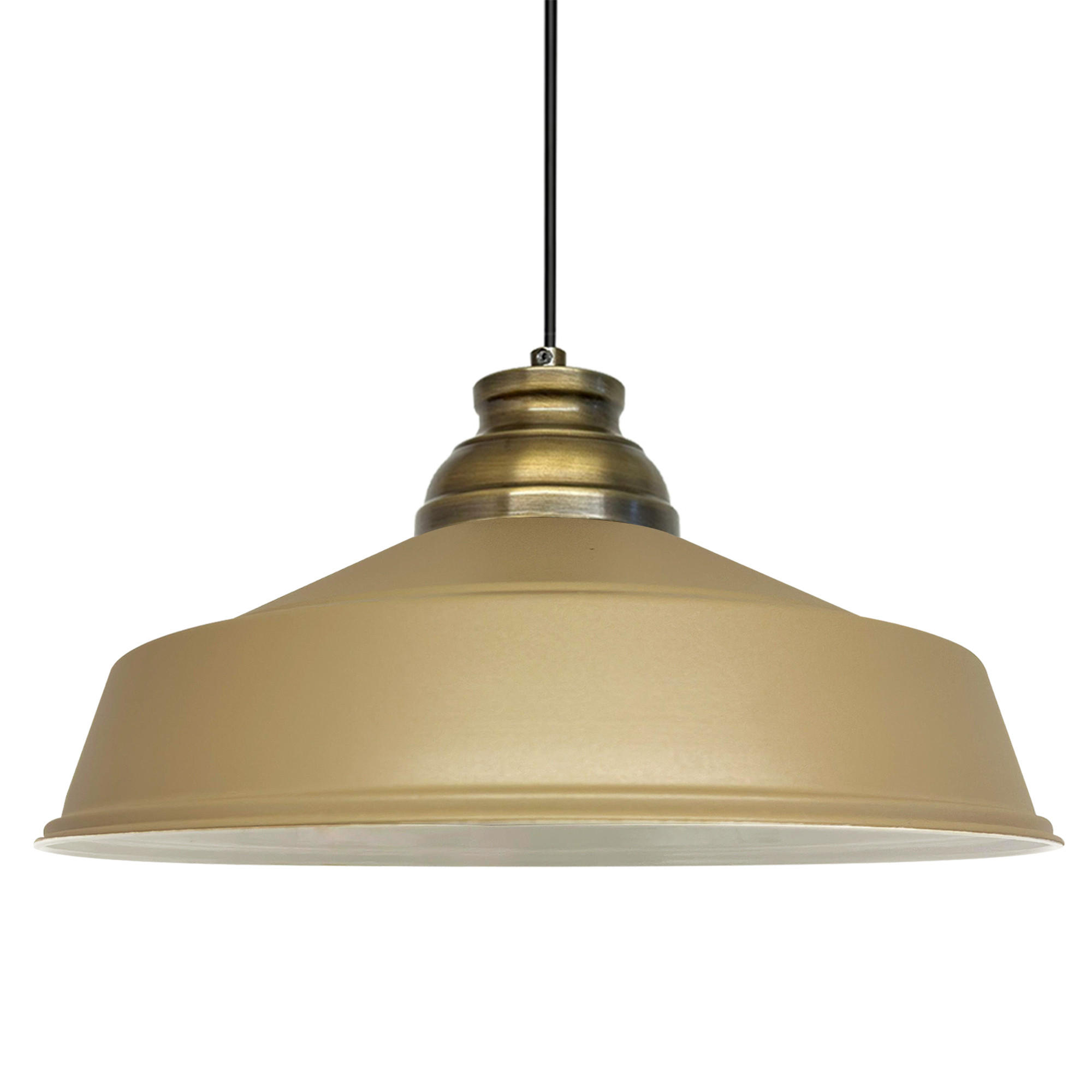 Bamyum Pendelleuchte Beige 40x20x30 cm