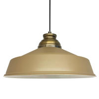 PENDELLEUCHTE Asletl 40/30 cm - Beige, Metall (30/40/20cm) - Bamyum