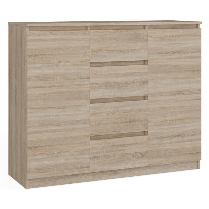 KOMMODE Sonoma Eiche 120/97/40 - Sonoma Eiche, Holzwerkstoff (120/97/40cm) - RAUMHIRSCH FURNITURE