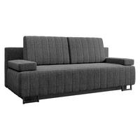 SCHLAFSOFA Laguna - Schwarz/Graphitfarben, Holz/Textil (200/90/90cm) - MIRJAN24