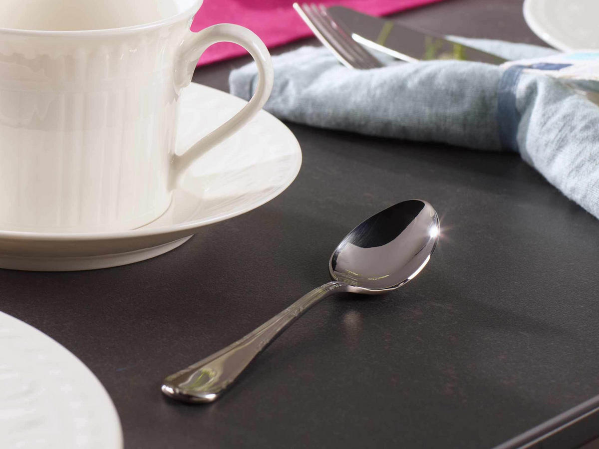 KAFFEEBESTECK BUNDLE Kreuzband Septfontaines edelstahl 12er Set - Edelstahlfarben, Metall - Villeroy & Boch