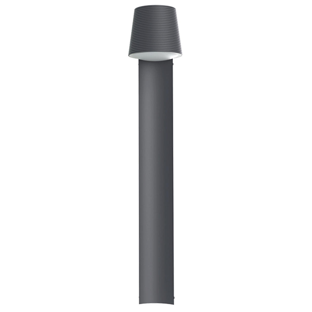 SOLINE Hoher H70CM Solarpoller - Schwarz, Kunststoff (18/13/70cm) - Lumisky