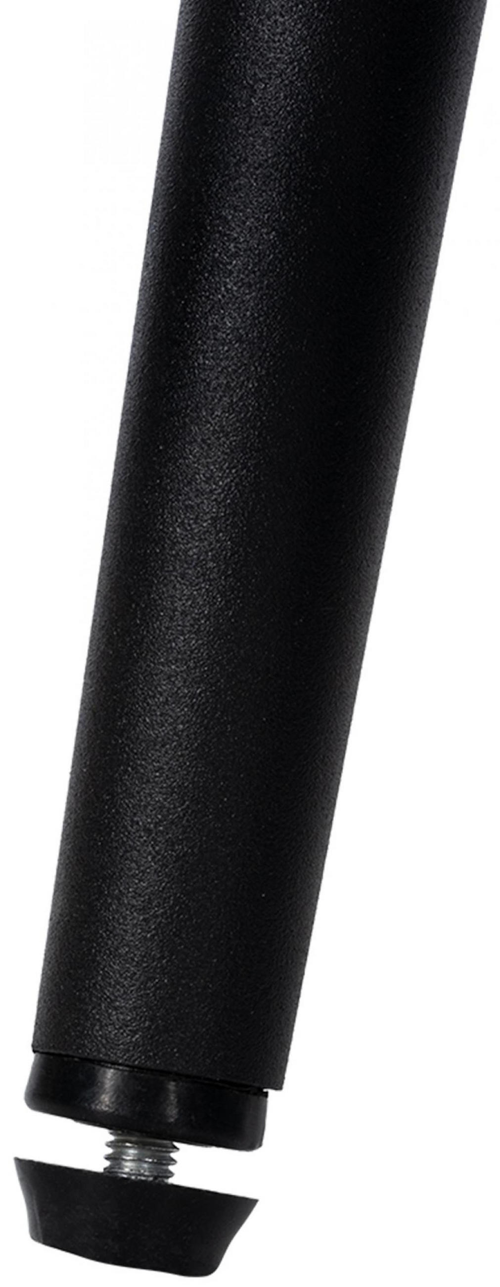 STUHL Samt creme - Creme/Schwarz, Textil/Metall (50/81/61cm) - CLP
