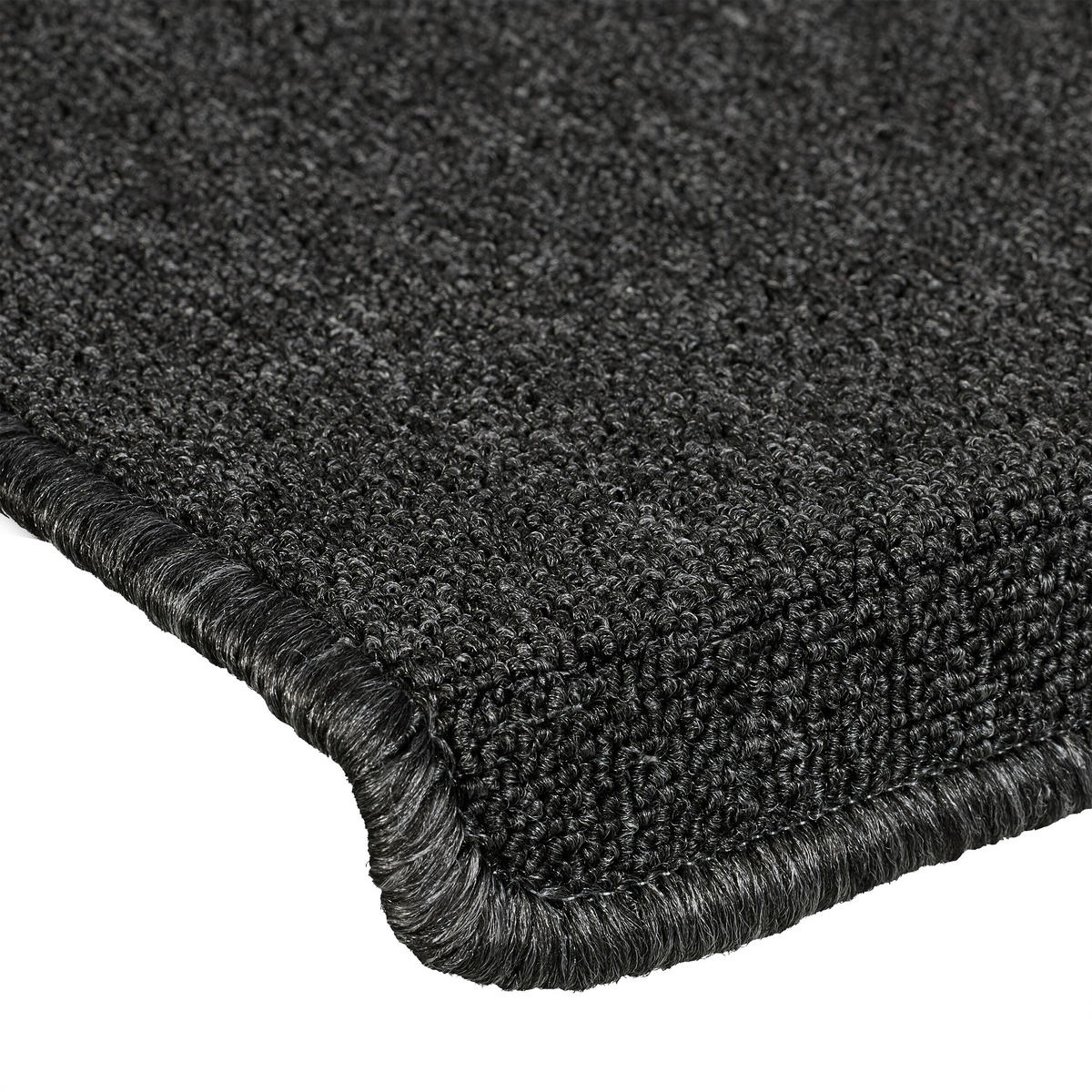 15XSTUFENMATTEN - Anthrazit, Kunststoff (24/65/4cm) - Relaxdays