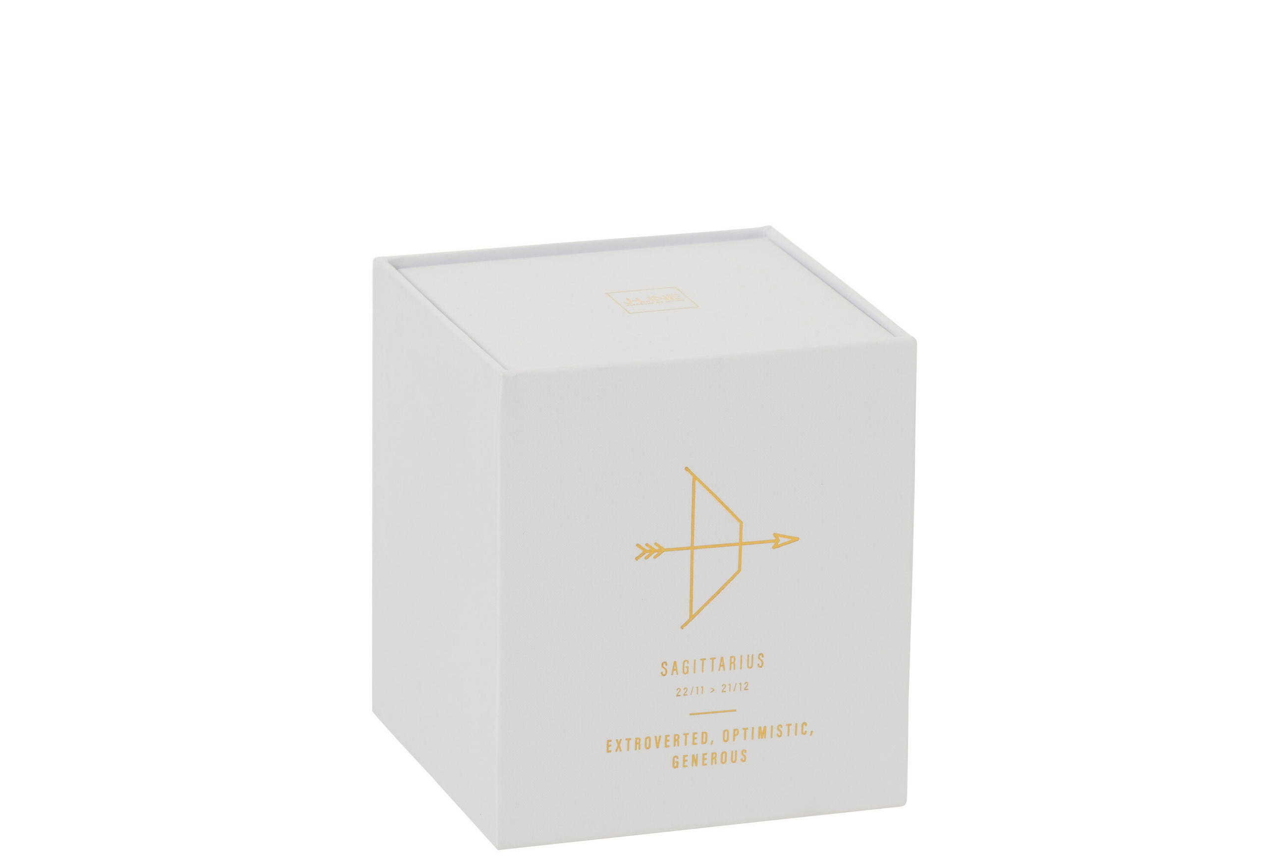 DUFTKERZE ASTRO SCHUTZE - Weiß - 50 Std. - Weiß, Paraffin (8/9.5cm) - J-Line