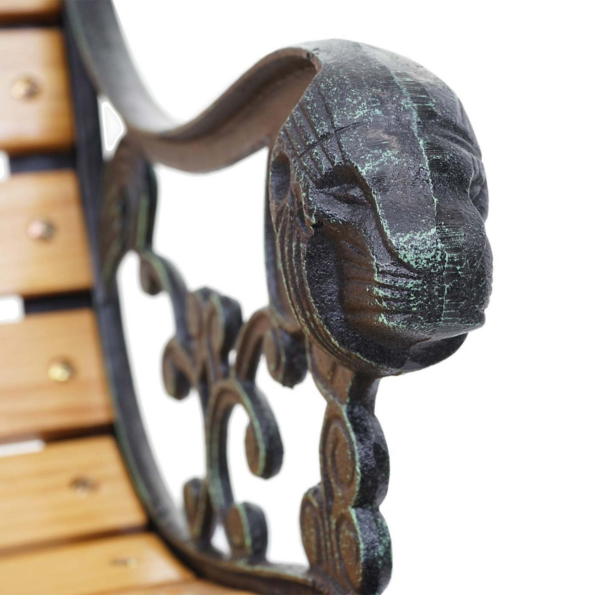 GARTENBANK 2-SITZER Schwarz, Braun - Schwarz/Braun, Holz (125/72/37cm) - MCW