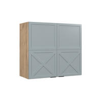 HÄNGESCHRANK Fame-Line Hellblau-grau 80 cm - Honigeiche/Hellblau, Holzwerkstoff (80/72/34.1cm) - Vicco