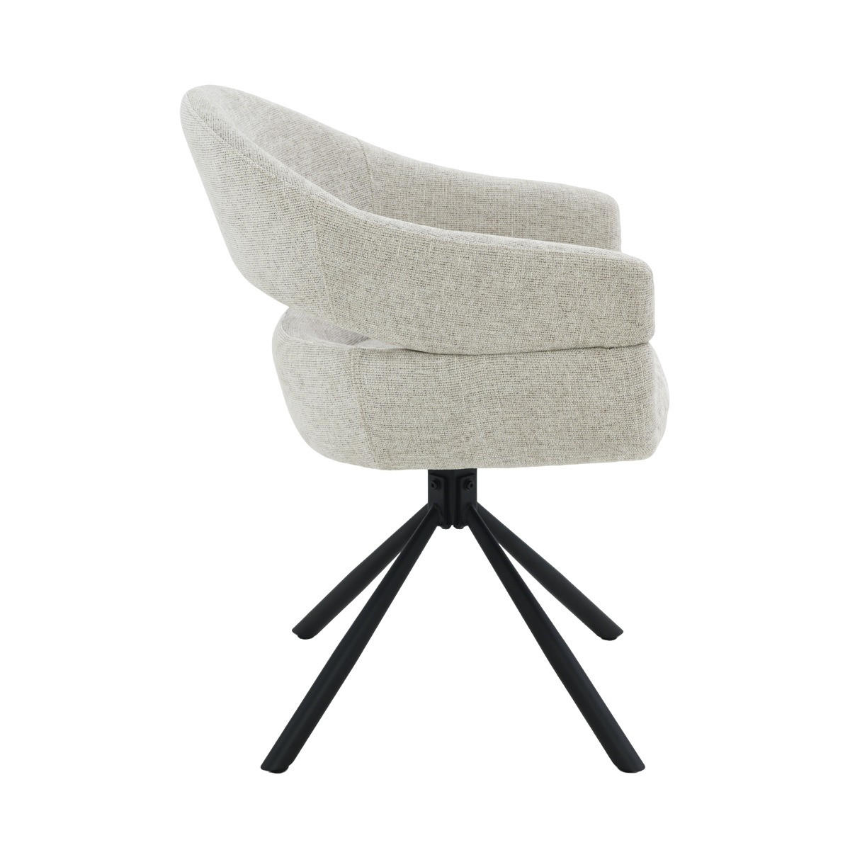 ESSZIMMERSTÜHLE Linn Beige 62/58/85 cm - Beige, Textil (58/85/62cm) - Livingfurn
