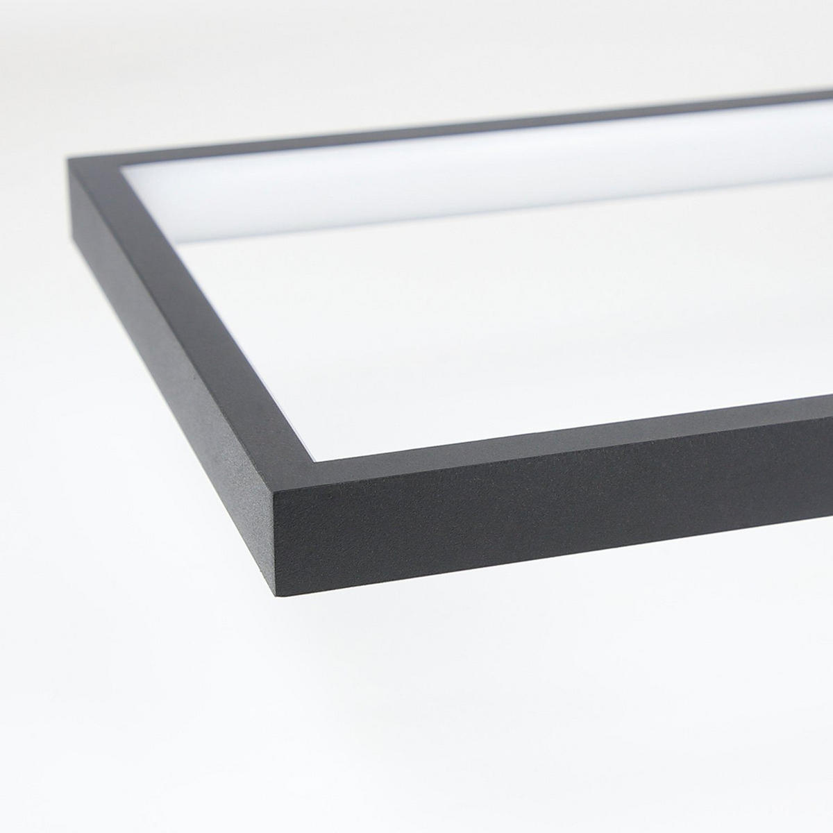 LED-DECKENLEUCHTE Edith 60/29/7 cm - Schwarz, Metall (60/29/7cm) - Nettlife