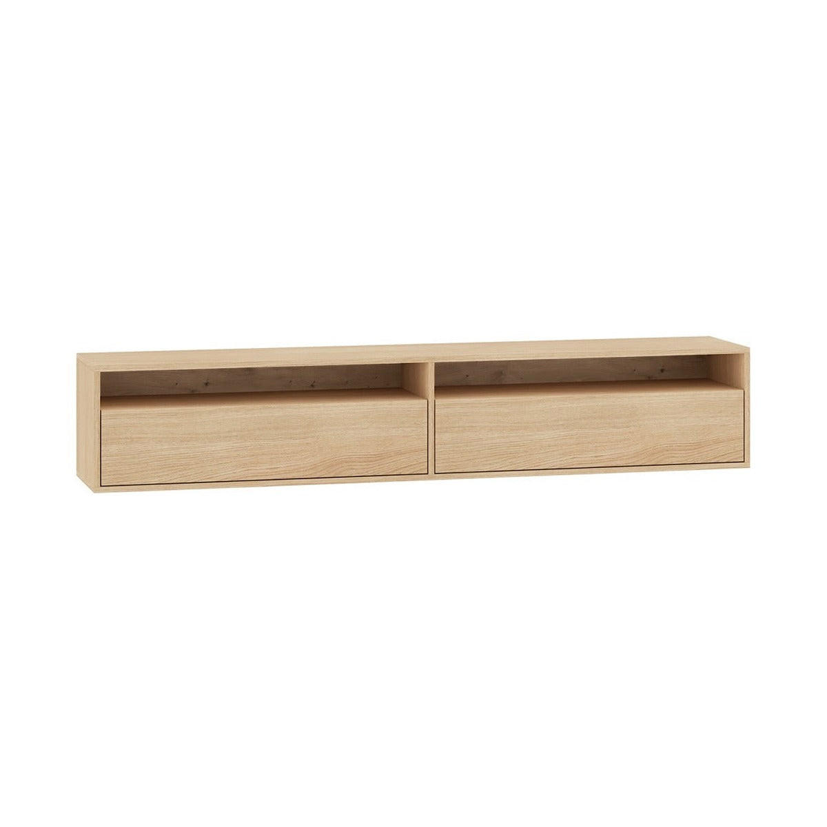 LOWBOARD – 180 cm – Reynos – Eichefarben - Eichefarben, Holzwerkstoff (180/33/33cm) - hi-markt