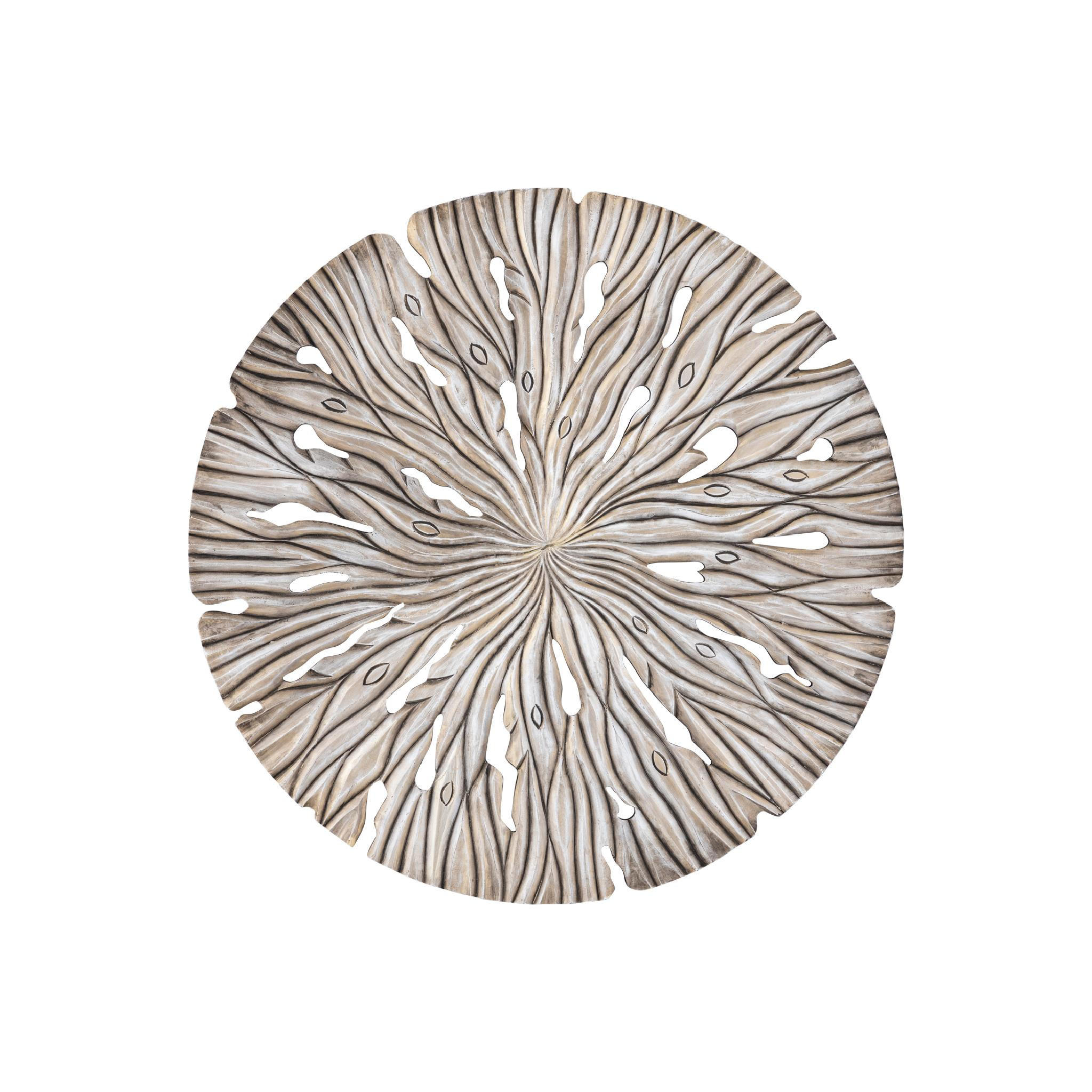 WANDPANEEL Bonte Beige 90/2.5/90cm - Beige, Holz (2.5/90/90cm) - PTMD Collection