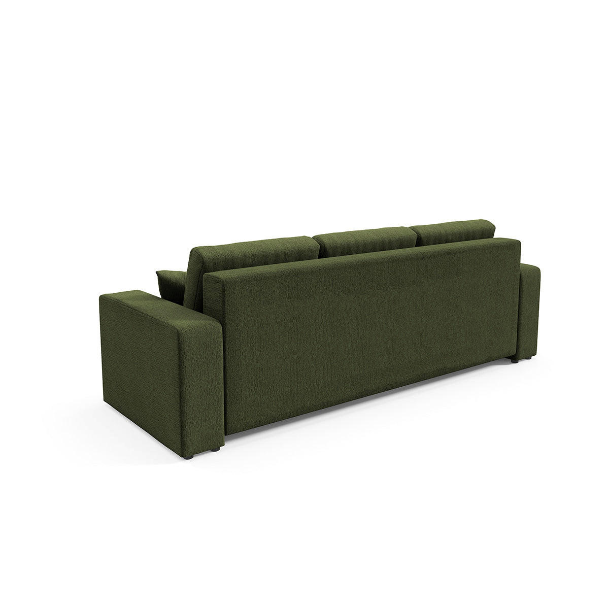 SOFA Vasco 3 Sitzplätze Grün - Grün, Holz (244/86/92cm) - Petits-meubles
