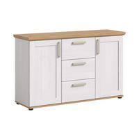SIDEBOARD VERONA (B/H/T: ca. 129/80/40 cm) in Sibiu Lärche Nachbildung/Sibiu Lärche Nachbildung - Lärchefarben, Holzwerkstoff (129/80/40cm)
