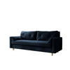 SOFA ASTRA mit Schlaffunktion ITAKA 11 mit Stauraum - Dunkelblau, Textil (90/88/228cm) - Bedante