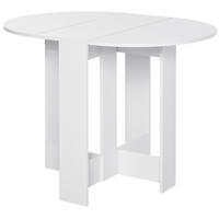 ESSTISCH Weiß 1 Stück - Weiß, Metall (104/76/73.7cm) - GiPP