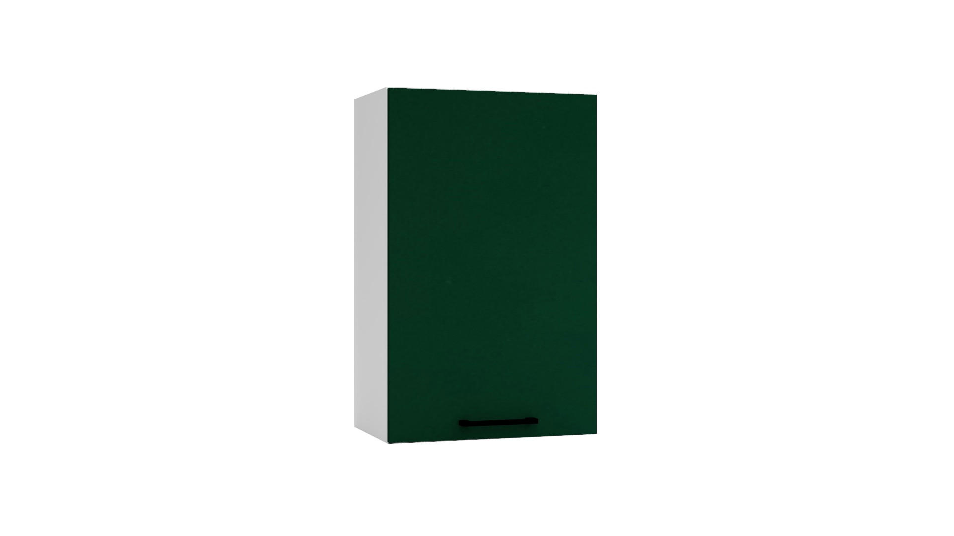 HÄNGESCHRANK W45 P/L - Morvex - Praktisches Stauraum Konzept - Dunkelgrün, Holz/Metall (45/72/30cm)