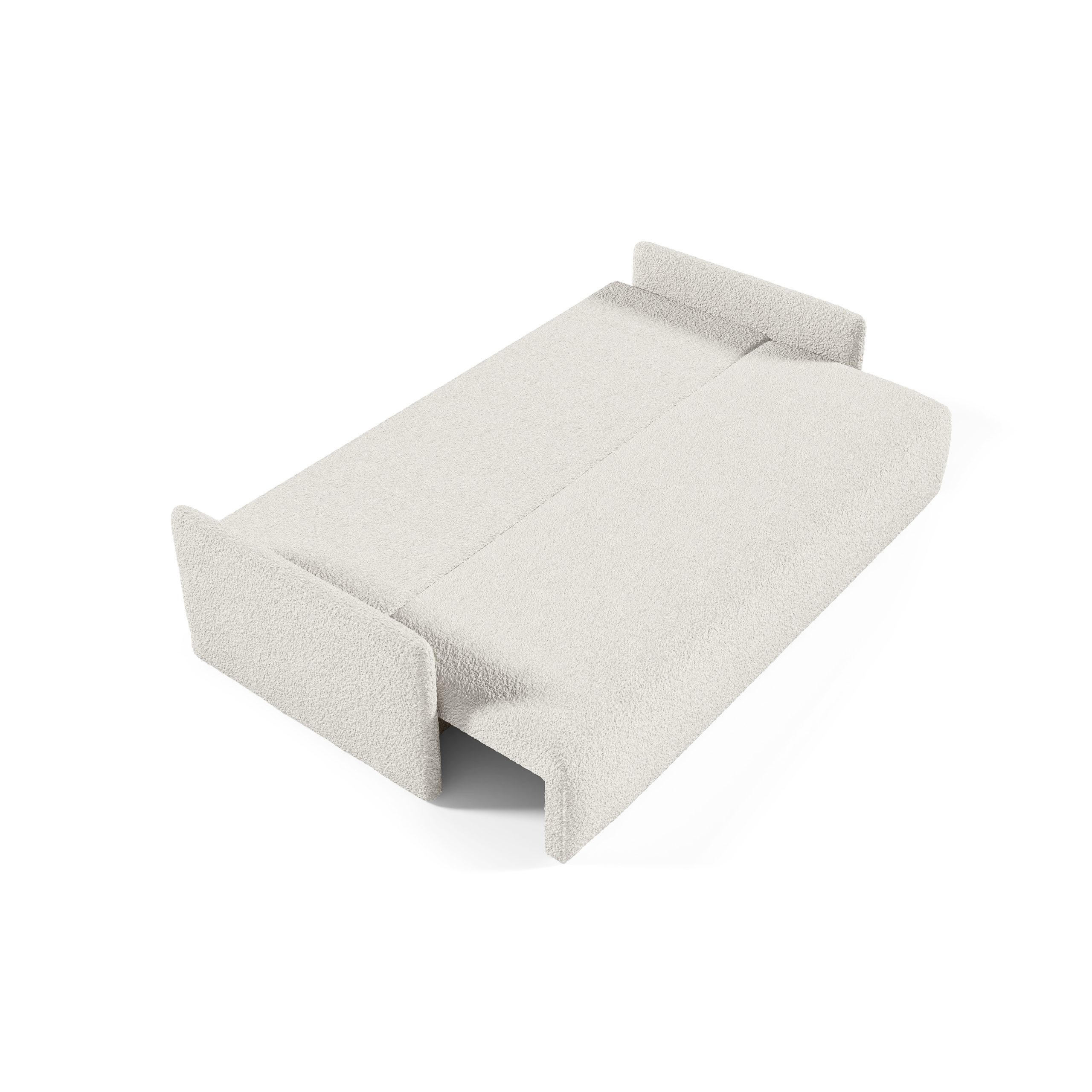 Thumbnail - Fedve Sofa, Weiß, Textil, 86x91x205 cm, Wohnzimmer, Sofas & Couches, Sofas