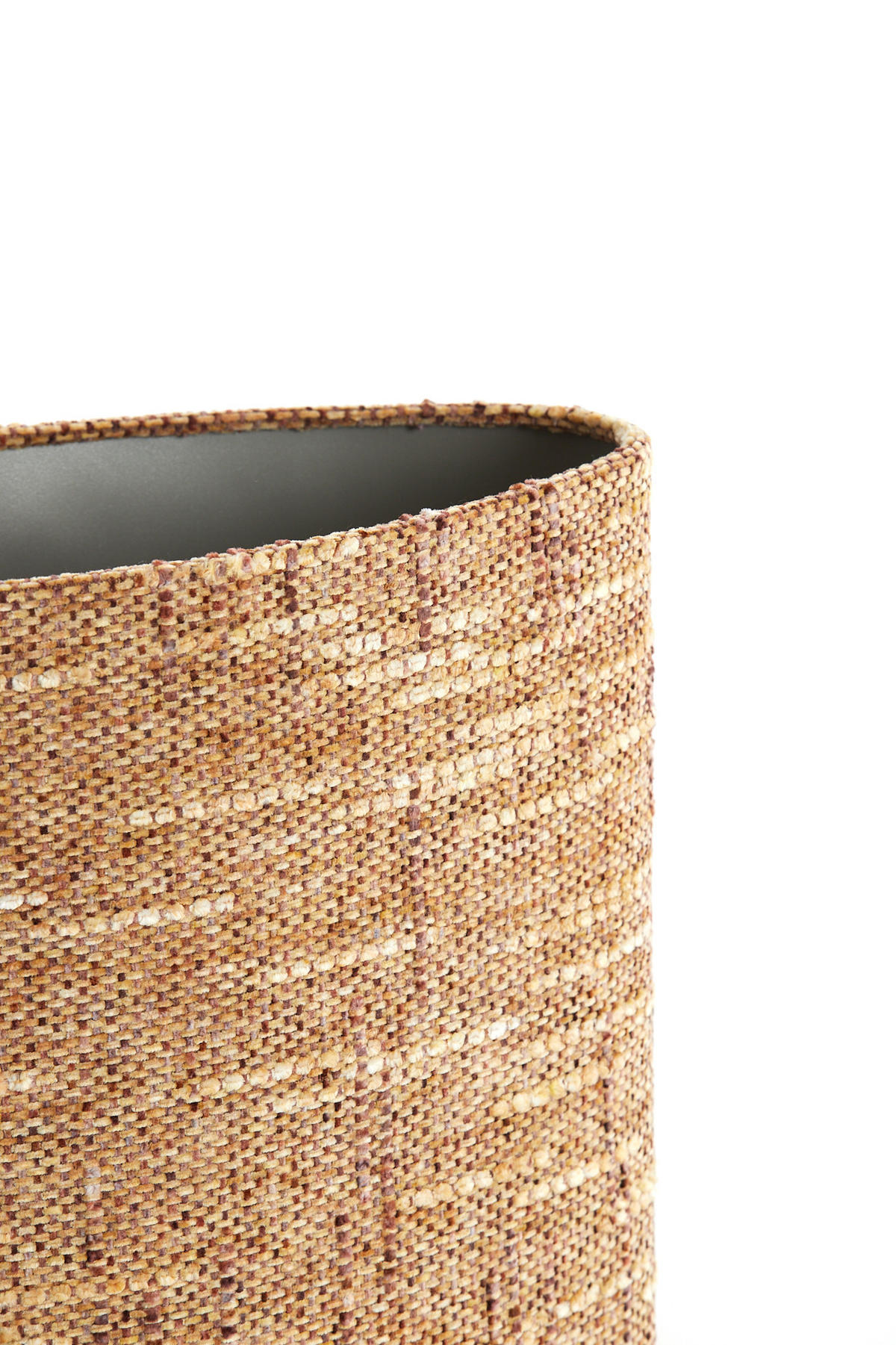 LAMPENSCHIRM Osire Braun 38/17.5/28 cm - Braun, Textil (38/17.5/28cm) - Light & Living