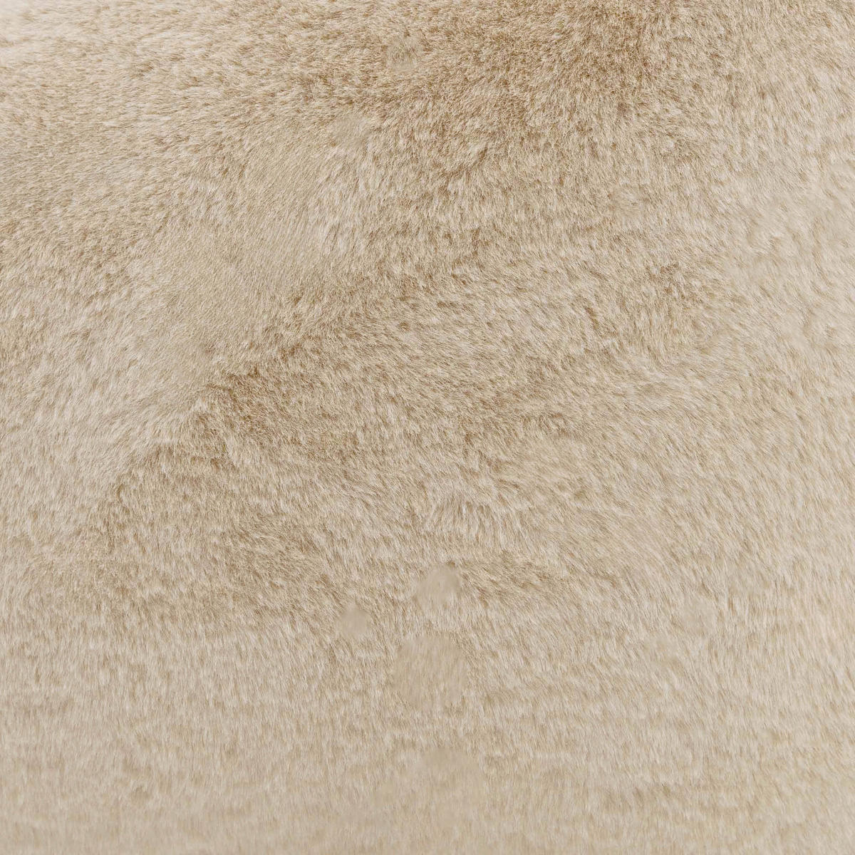SITZSACK Kingston Kaninchenkunstfell - Beige, Textil (85/50/85cm) - icon