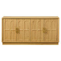 SIDEBOARD 169/40/80 cm Natur aus MDF mit verstellbaren Einlegeböden - Naturfarben, Holzwerkstoff (40/80/169cm) - OKMYHOME