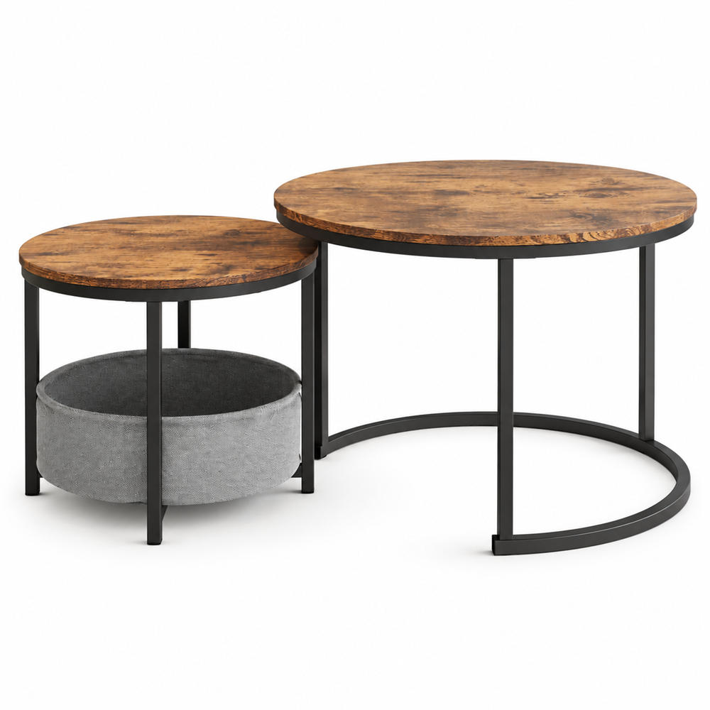 XXXLutz Couchtisch Braun 70x48x70 cm