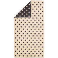 DUSCHTUCH NEW STARS STERNE KLEIN 6261 BEIGE/BASALT - 37 - Grau, Textil (70/140cm) - Cawoe