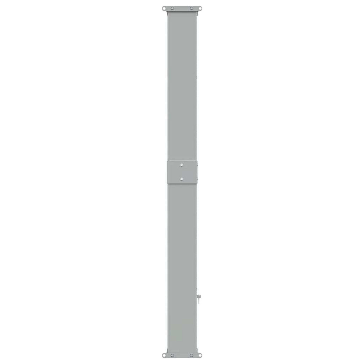 SEITENMARKISE Ausziehbare 140/300 Cm Grau - Grau, Textil (300/140cm) - vidaXL