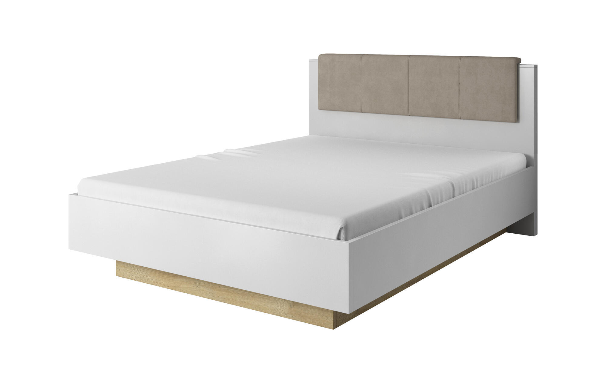 Furnlux Bettgestell Weiß
