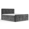 BOXSPRINGBETT Semplice Anthrazit 140/200 cm - Anthrazit/Schwarz, Holz/Holzwerkstoff (140/200cm) - Maison de Reve